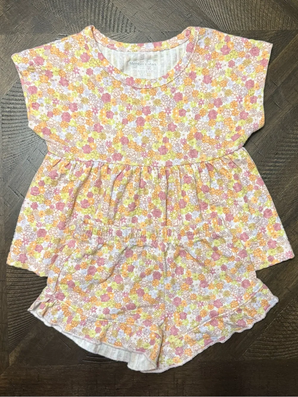 Mint Green Seersucker & Floral Pink Matching Sets